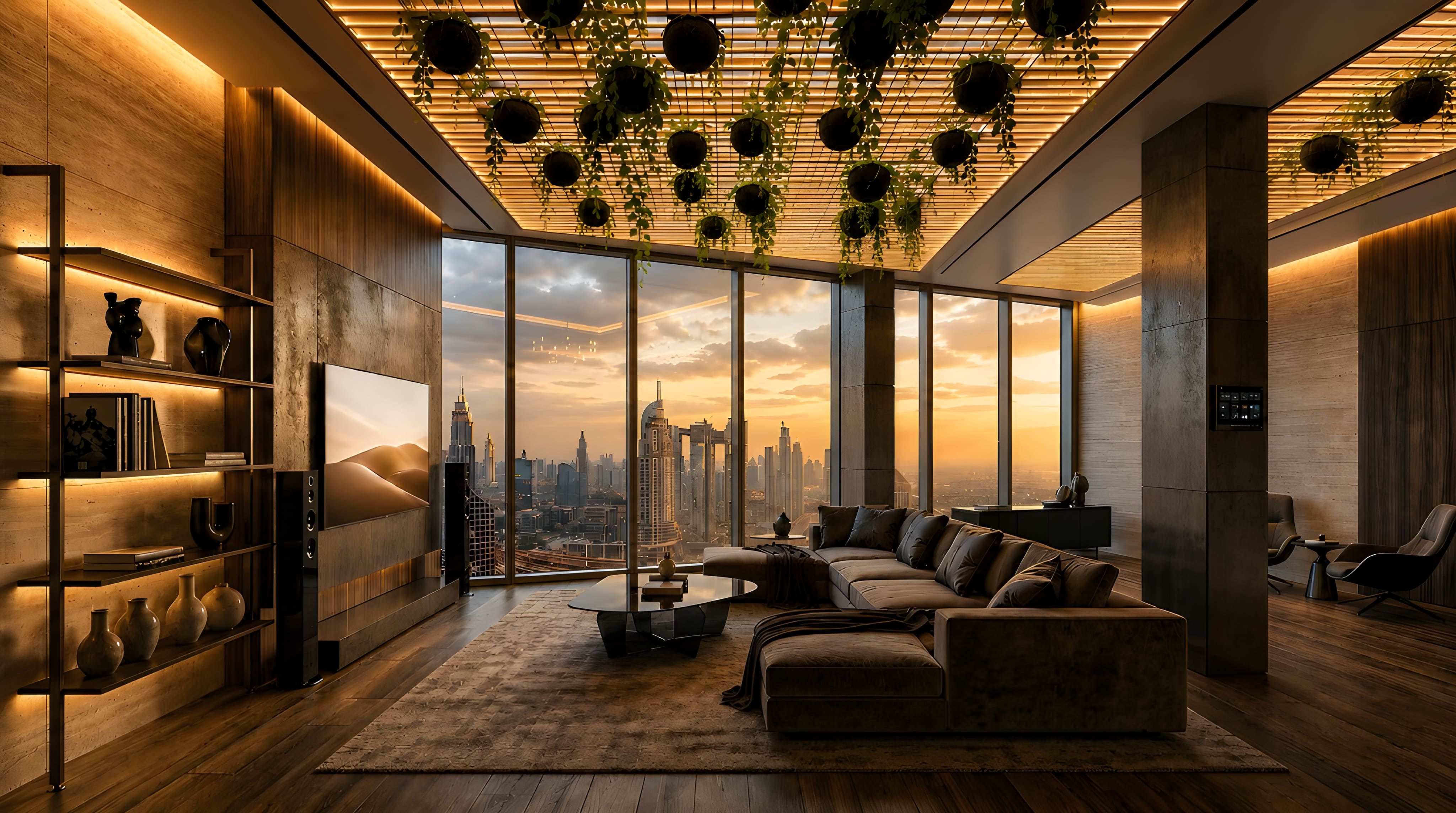 Skylight interior — natural light from above